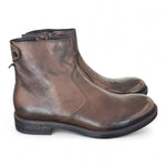 Stivaletto zip pelle brandy Pawelks 