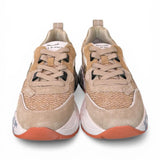 Sneaker donna Voile Blanche Club 105 sand rafia 2E44 