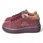 Sneaker donna suede bordeaux Janet & Janet 