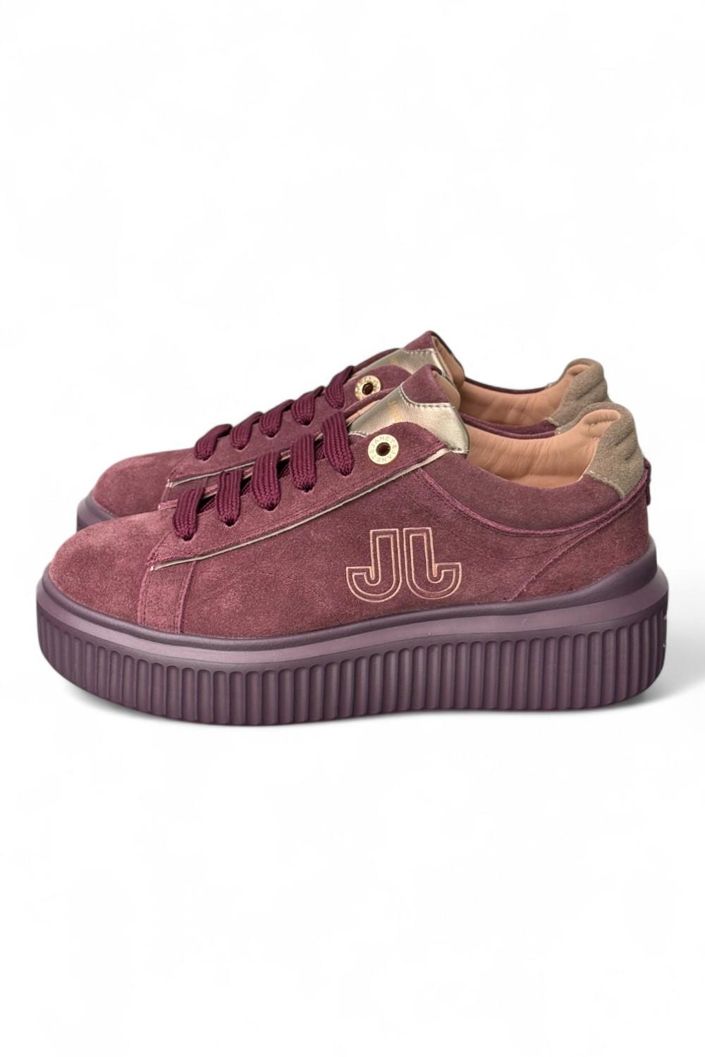 Sneaker donna suede bordeaux Janet & Janet 