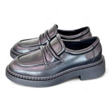 Mocassino Ash Miracle pelle nera<BR/> 