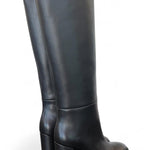 Stivale tubo nappa nera T90 Bianca Di<BR/> 