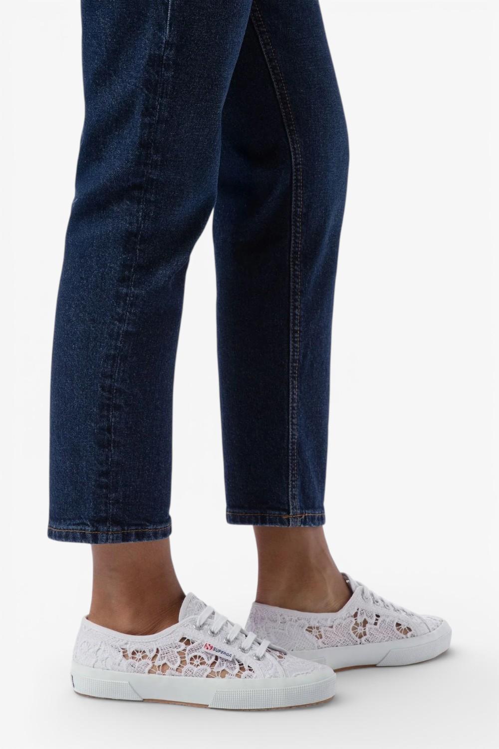 Sneaker Superga Cotu Macramé bianca 