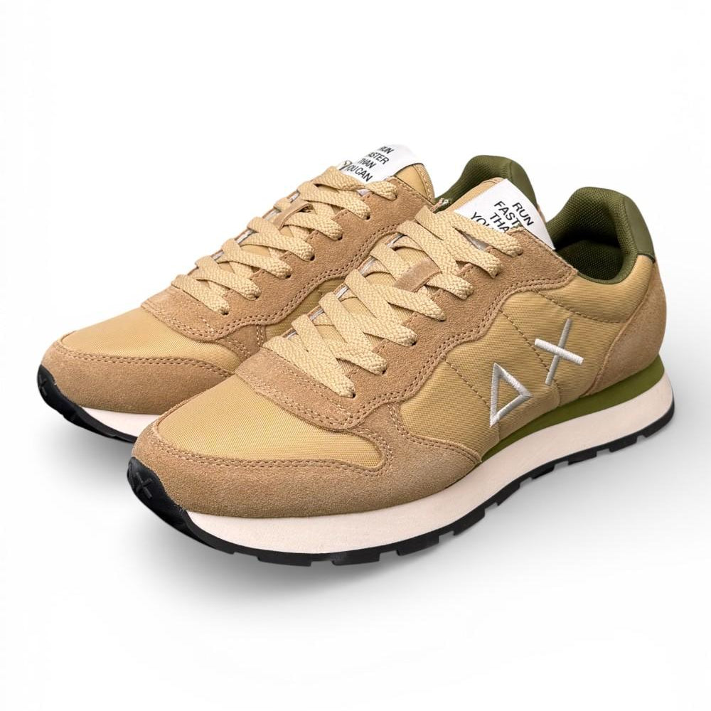 Sneaker uomo Sun 68 Tom Solid beige 