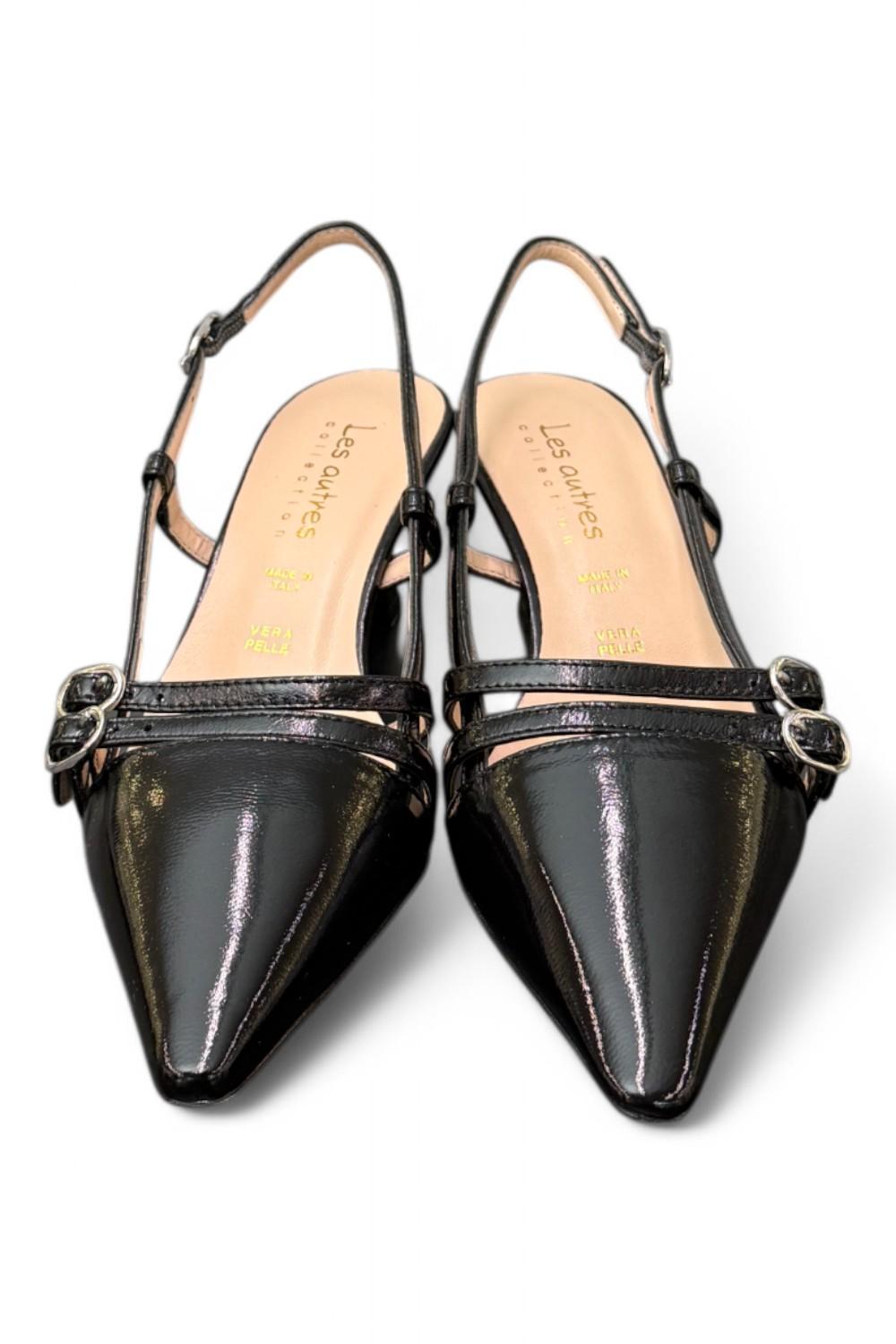 Slingback cinturini T50 nero Les Autres<BR/> 