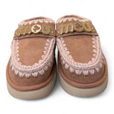 Sabot slipper Bounce Clog Mou Pink Brown 