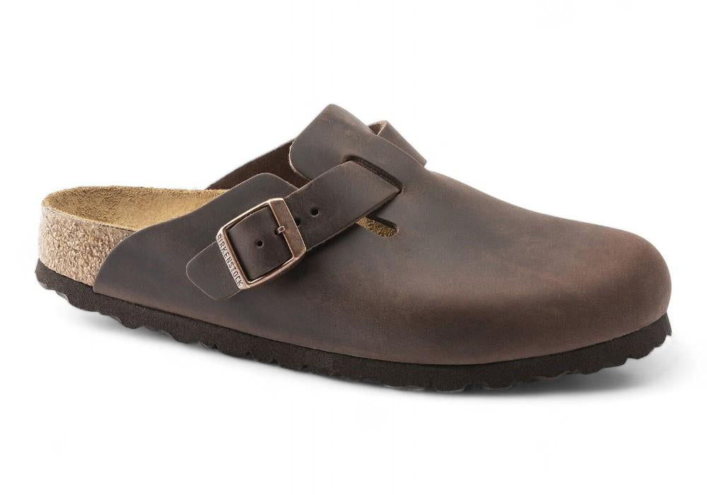 Sabot Boston Birkenstock Habana 860133 testa di moro 