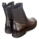 Stivaletto beatles pelle testa di moro Mjus<BR/> 