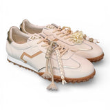 Sneaker Gioplus Cielo low pelle latte 