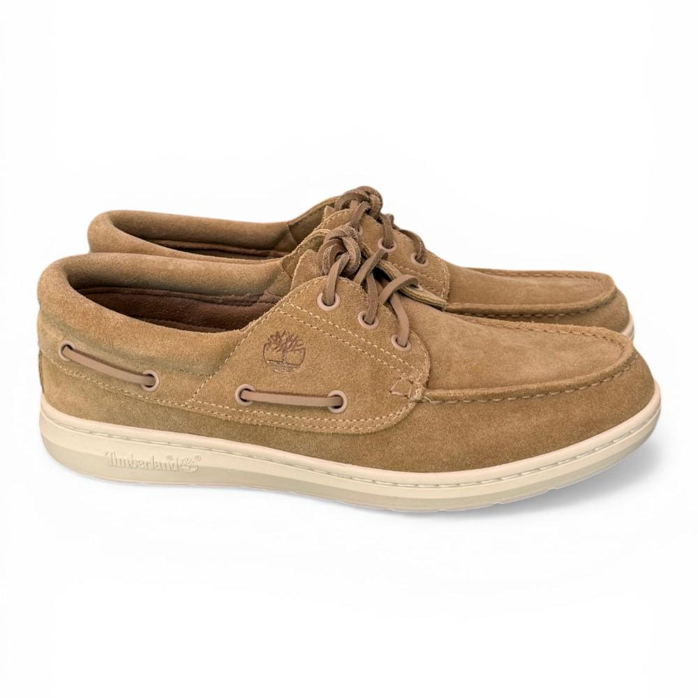 Scarpa da Barca Portofino Pier da Uomo suede beige 