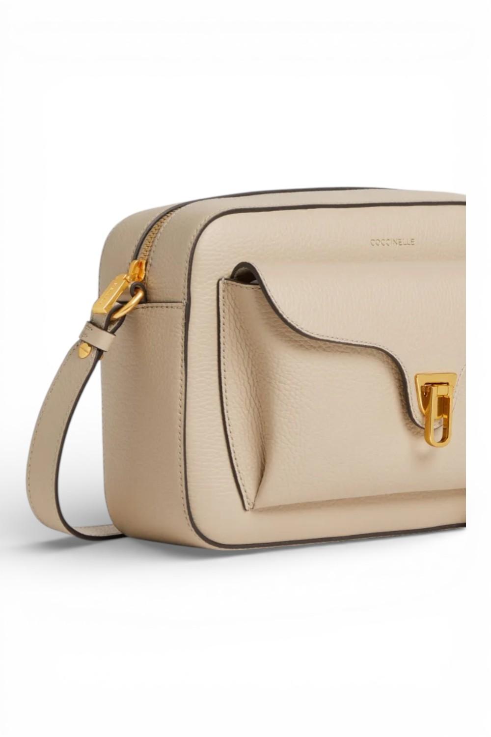 Borsa Beat Soft Coccinelle camera case grande sand 