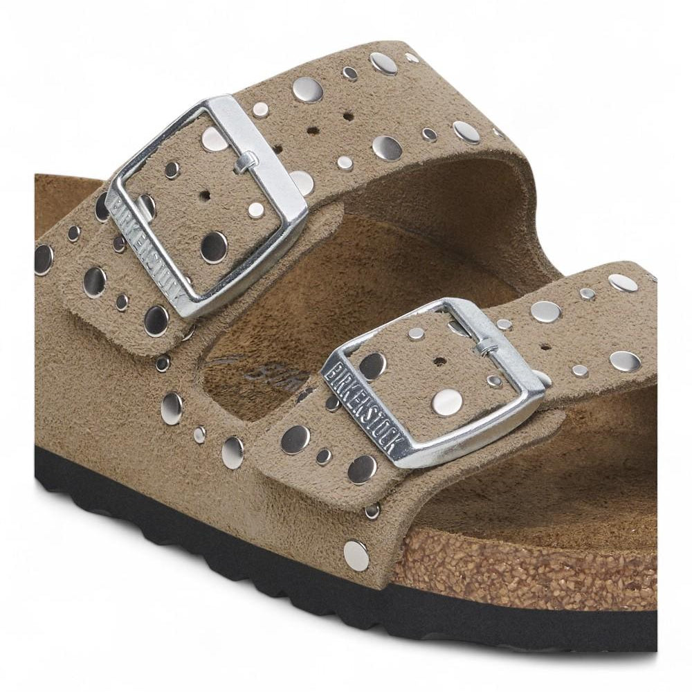 Ciabatta Arizona Rivet Suede Taupe 1029390 