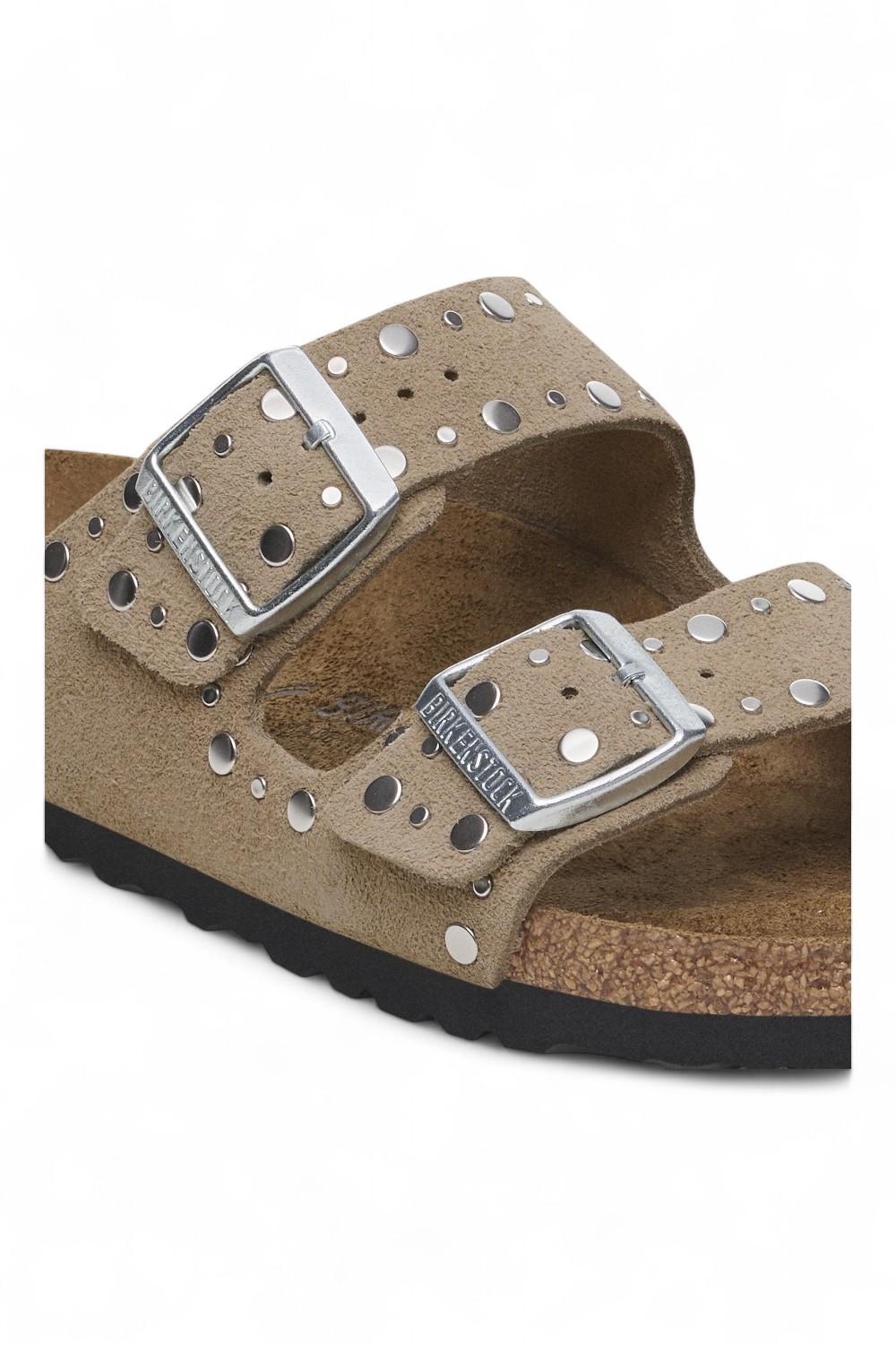 Ciabatta Arizona Rivet Suede Taupe 1029390 