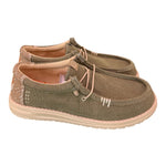 Sneaker uomo Wally Workwear green Hey Dude 