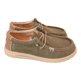 Sneaker uomo Wally Workwear green Hey Dude 