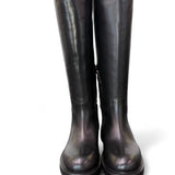 Stivale pompiere pelle nera Anima <BR/> 