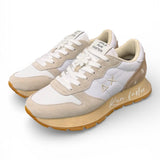 Sneaker donna Sun 68 Ally Vintage bianco panna 