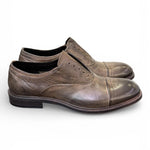 Scarpa no-laces pelle testa di moro Pawelks <BR/> 
