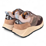 Sneaker extralight marrone e verde Ambitious 
