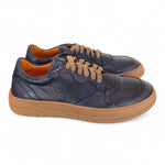 Sneaker pelle blu F.lli Rennella 