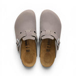 Boston TEX Birko-Flor Nubuck gray taupe<BR/> 