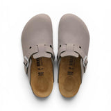 Boston TEX Birko-Flor Nubuck gray taupe<BR/> 
