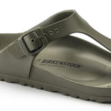 Ciabatta infradito Gizeh verde Eva Birkenstock uomo 1019143 