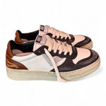 Sneaker uomo Hyper pelle bianca moro 