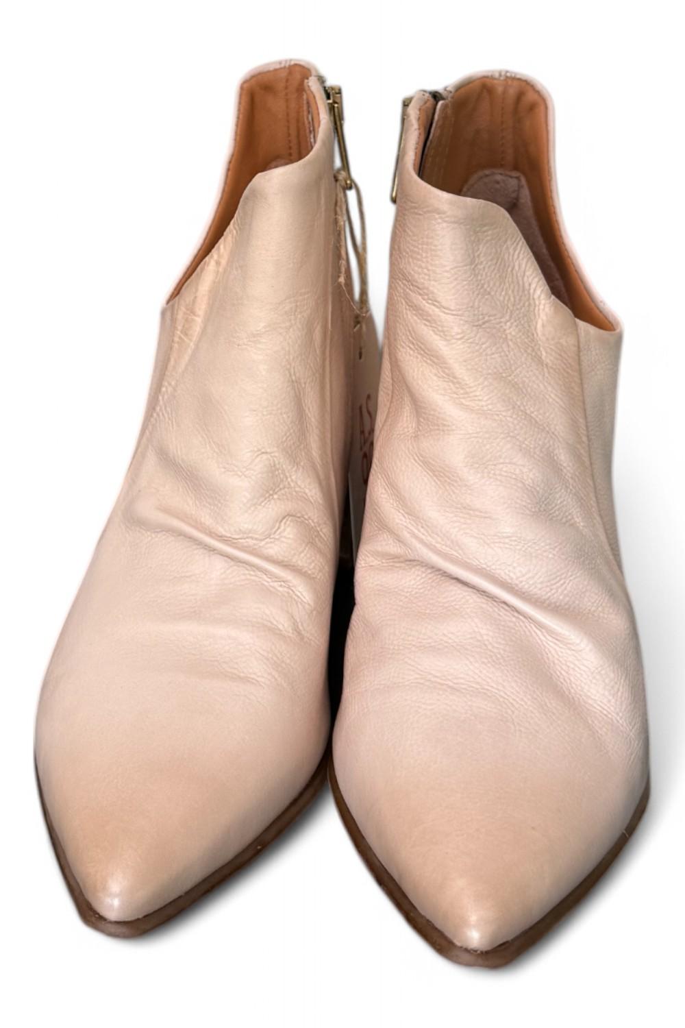 Tronchetto zip asimmetrico nappa silk AS98<BR/> 