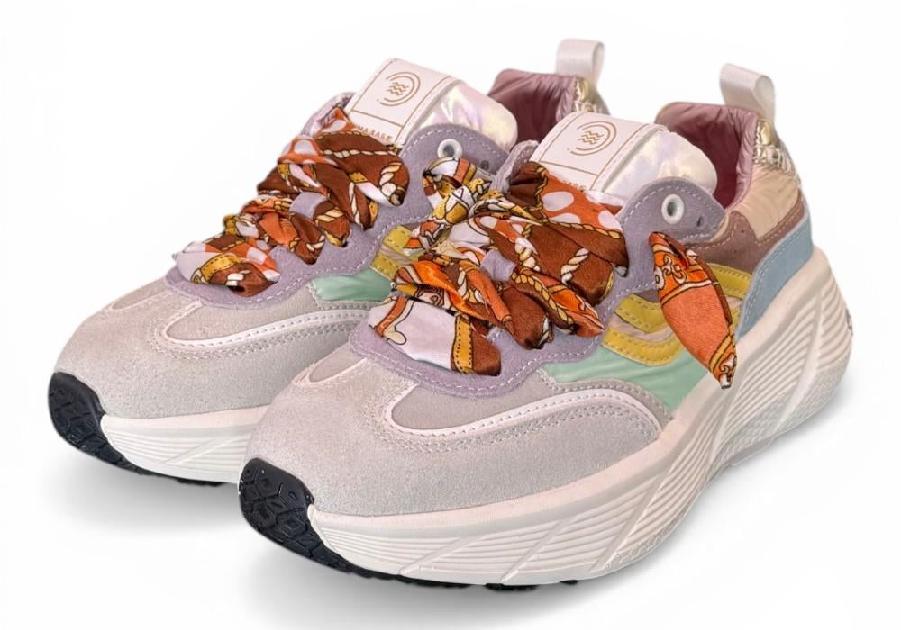 Sneaker run foulard multicolor Primabase<BR/> 