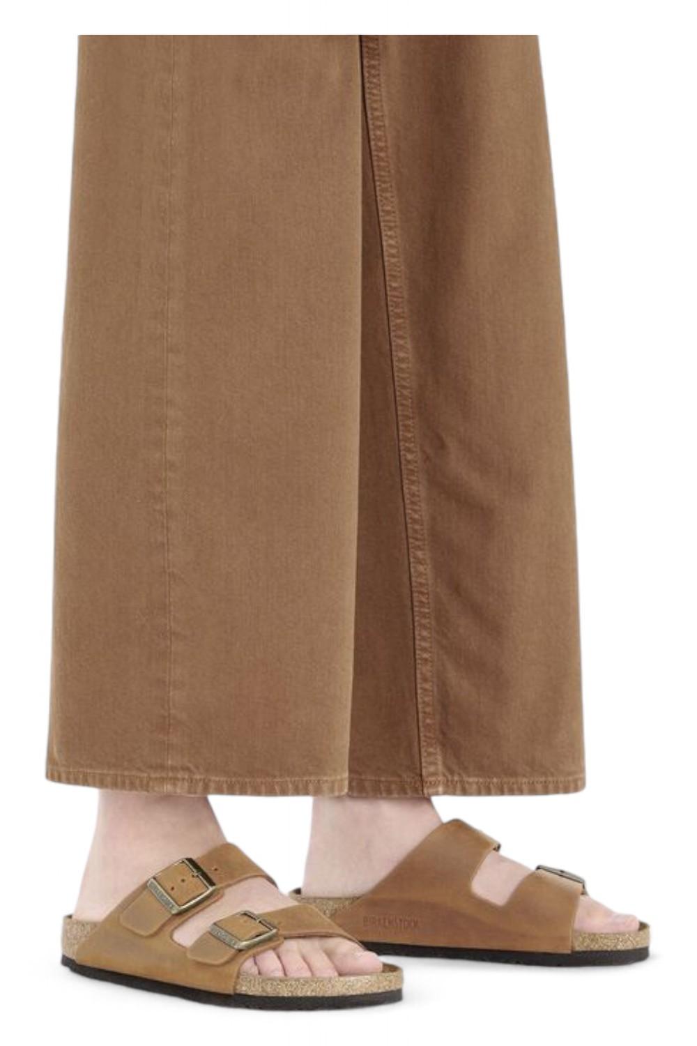 Ciabatta donna Arizona 1028401 cognac oil leather Birkenstock 