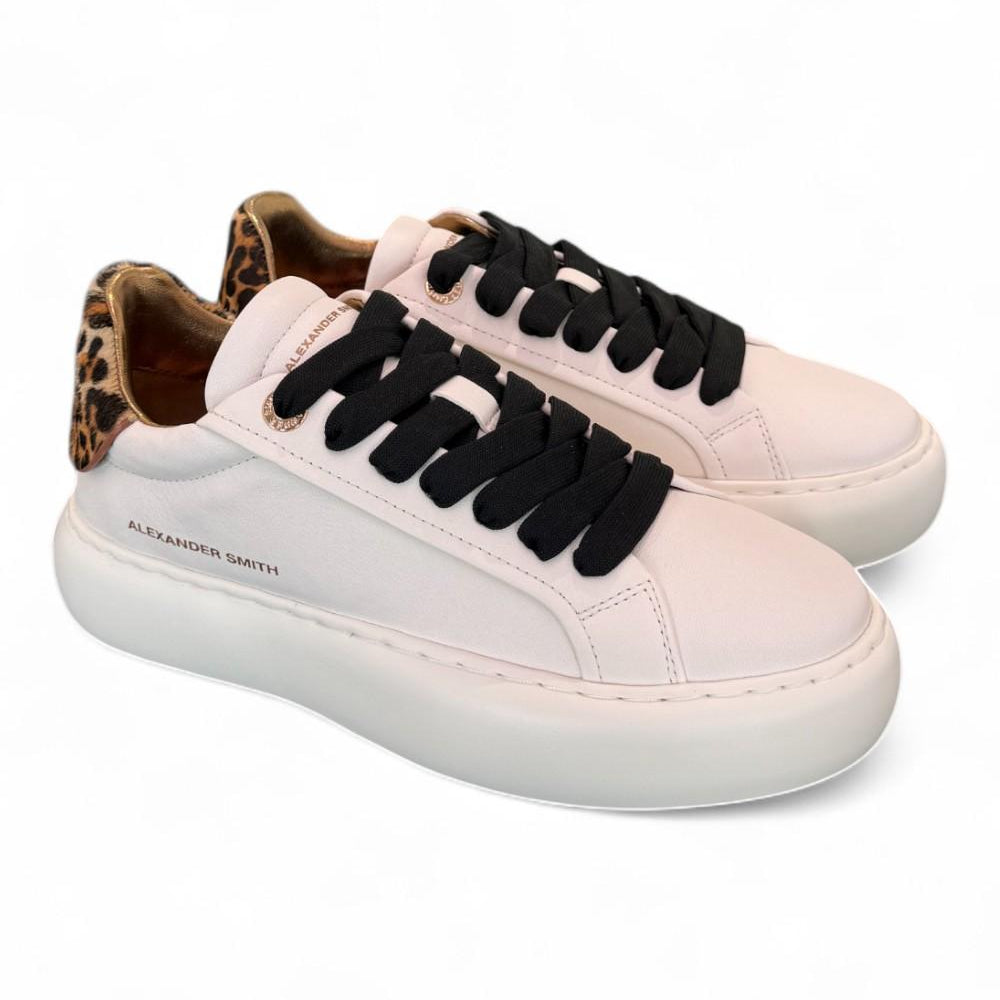 Sneaker donna Soho white leo Alexander Smith<BR/> 