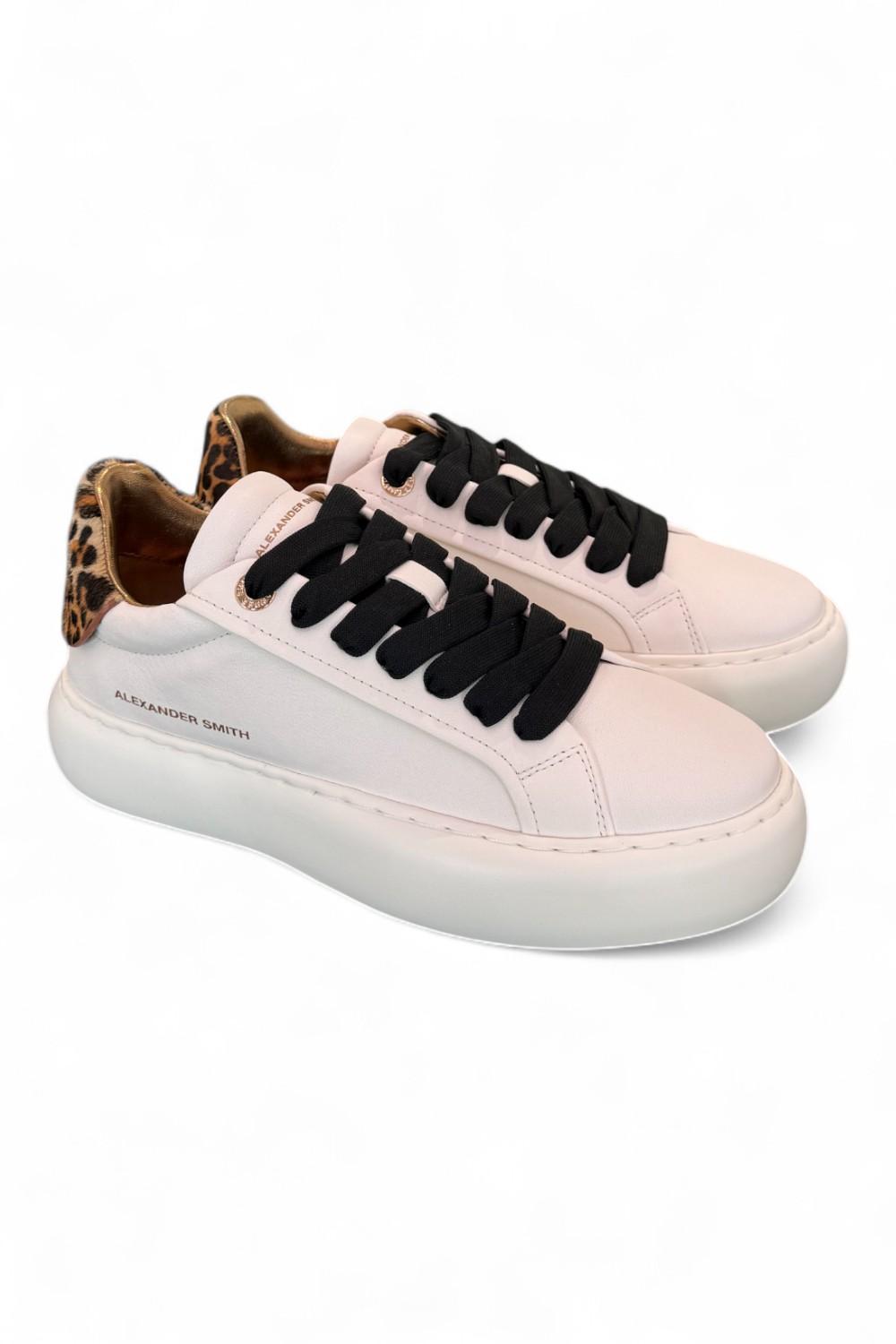 Sneaker donna Soho white leo Alexander Smith<BR/> 