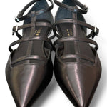 Ballerina semiaperta nera Isabelle Paris 