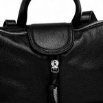 Zaino Giada pelle nera Gianni Chiarini<BR/> 