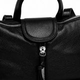 Zaino Giada pelle nera Gianni Chiarini<BR/> 