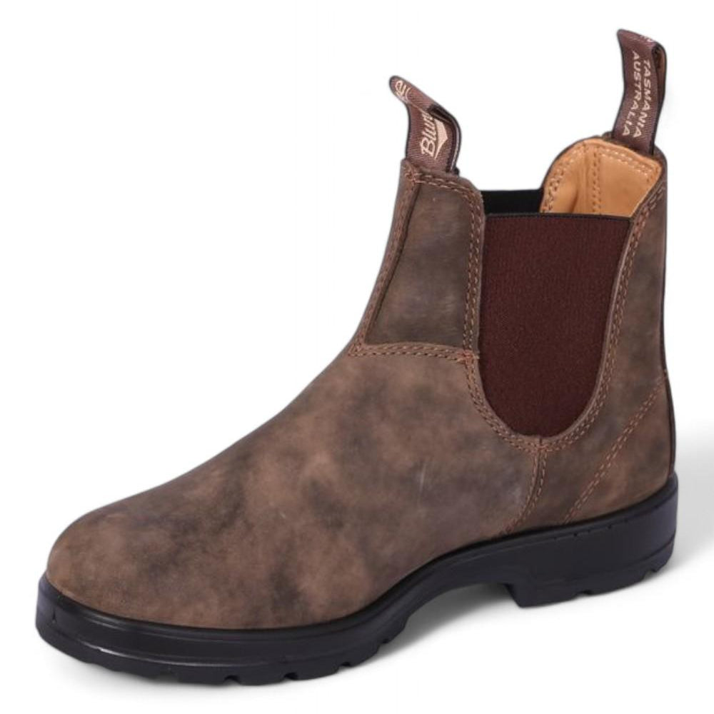 Stivaletto beatles pelle ingrassata marrone Blundstone donna 