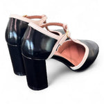 Semiaperto tondo naplak nero crema Les Autres<BR/> 