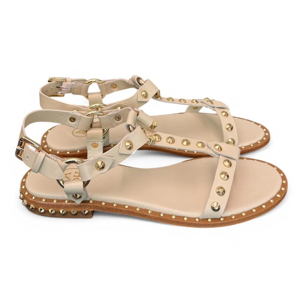 Sandalo ASH Patsy04 pelle latte 