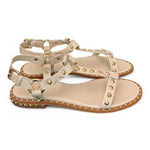 Sandalo ASH Patsy04 pelle latte 