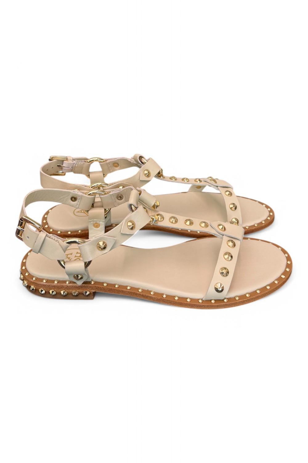 Sandalo ASH Patsy04 pelle latte 