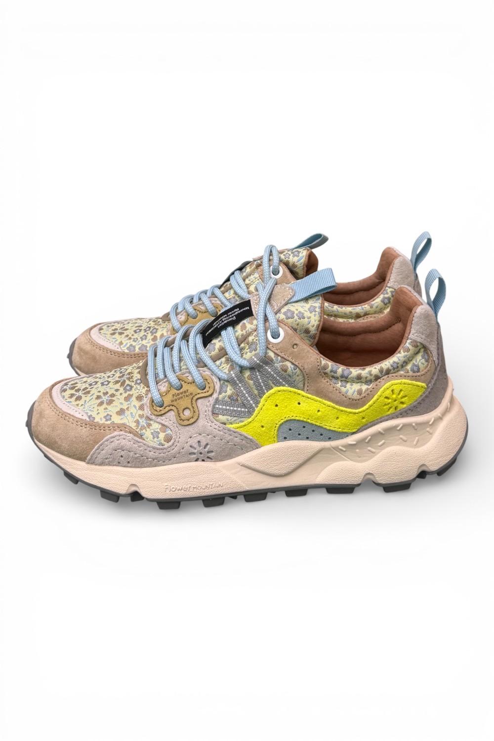 Sneaker donna Yamano 3 2E01 multi fiori Flower Mountain 