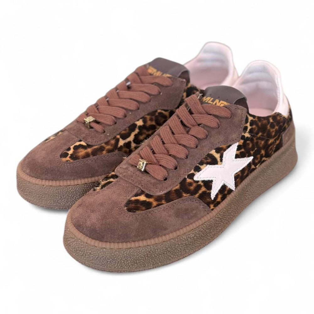Sneaker donna suede leo Meliné 