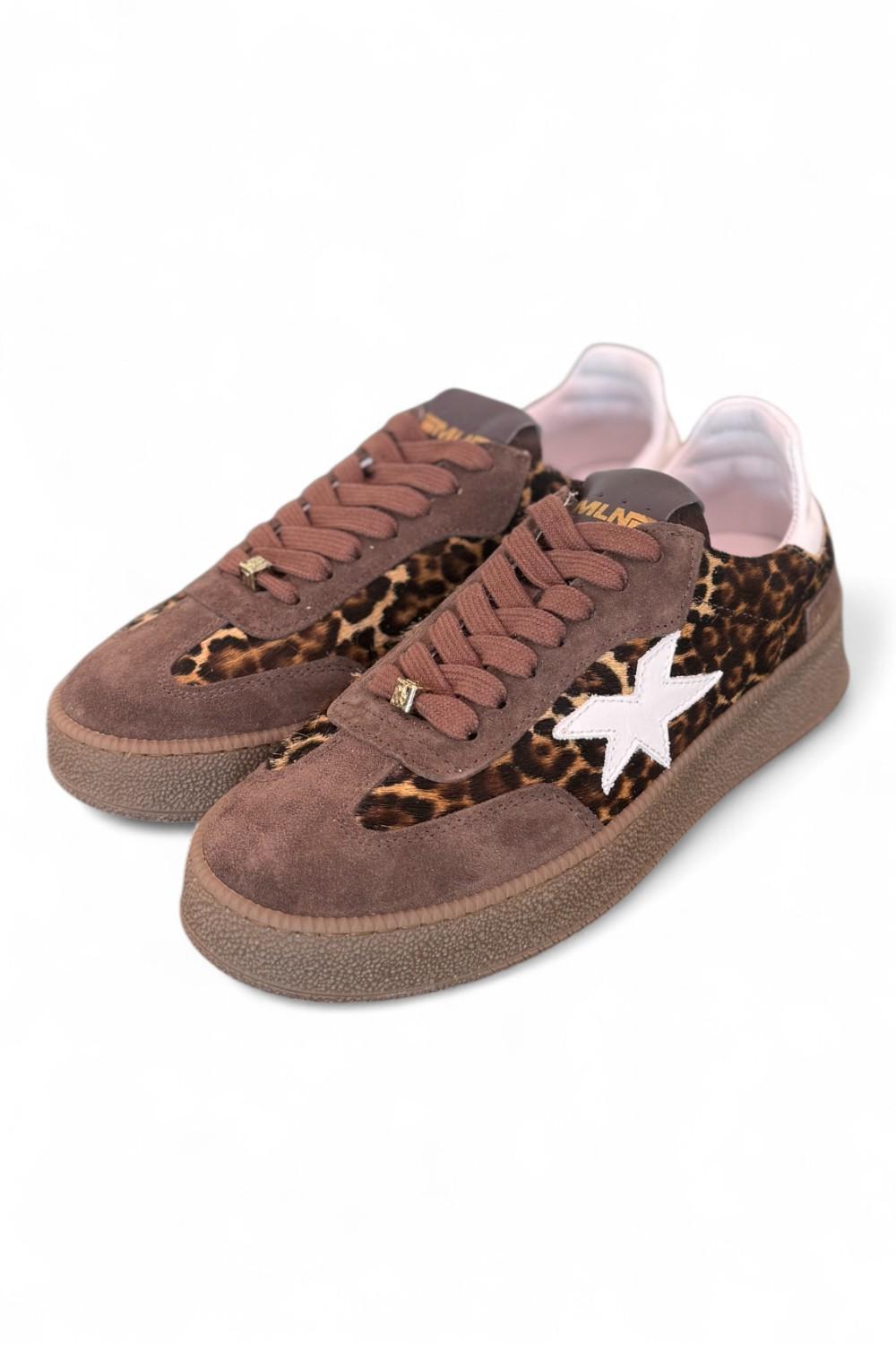 Sneaker donna suede leo Meliné 