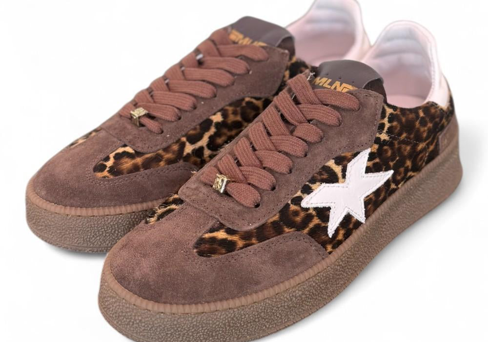 Sneaker donna suede leo Meliné 