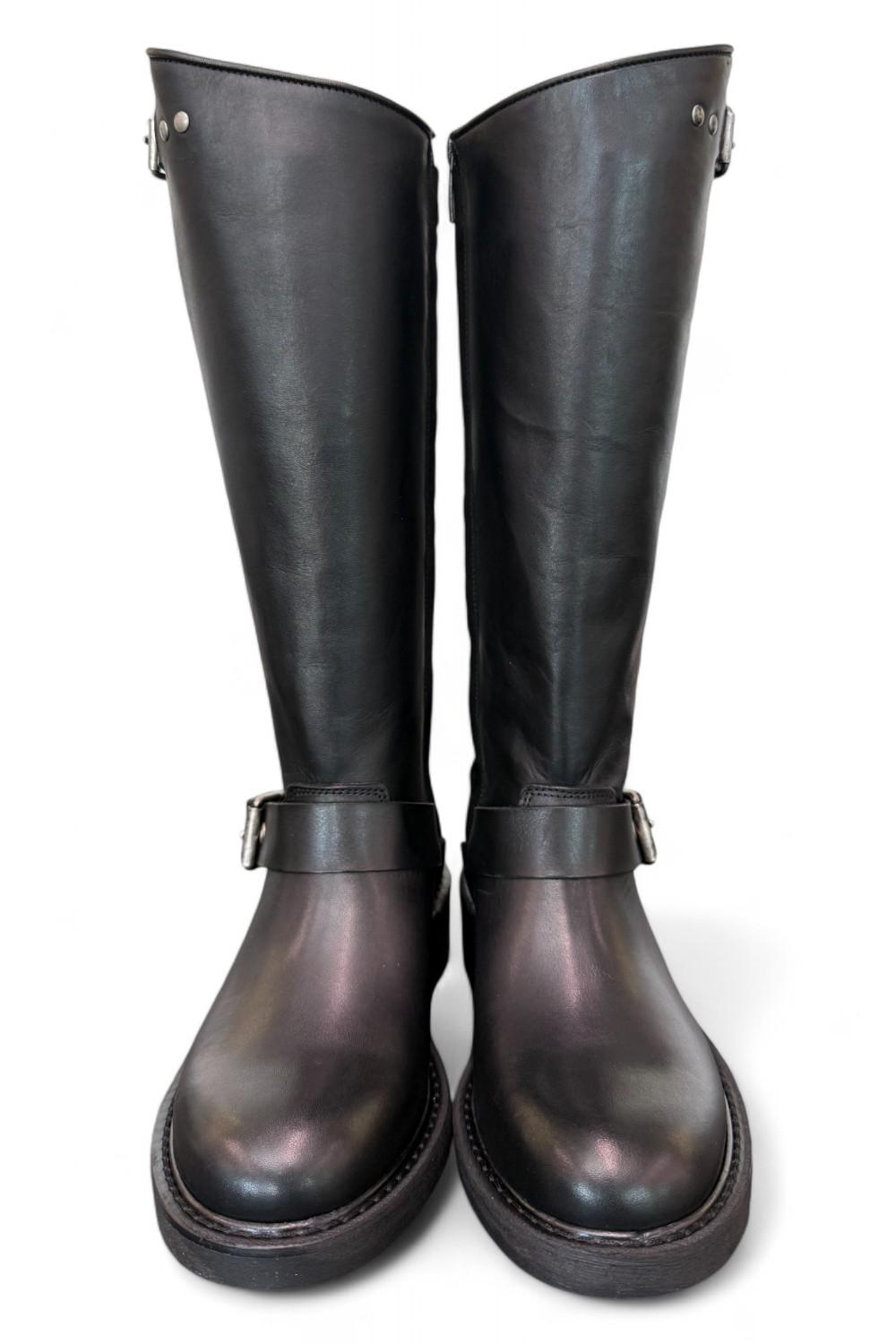 Stivale biker nero Metisse <BR/> 