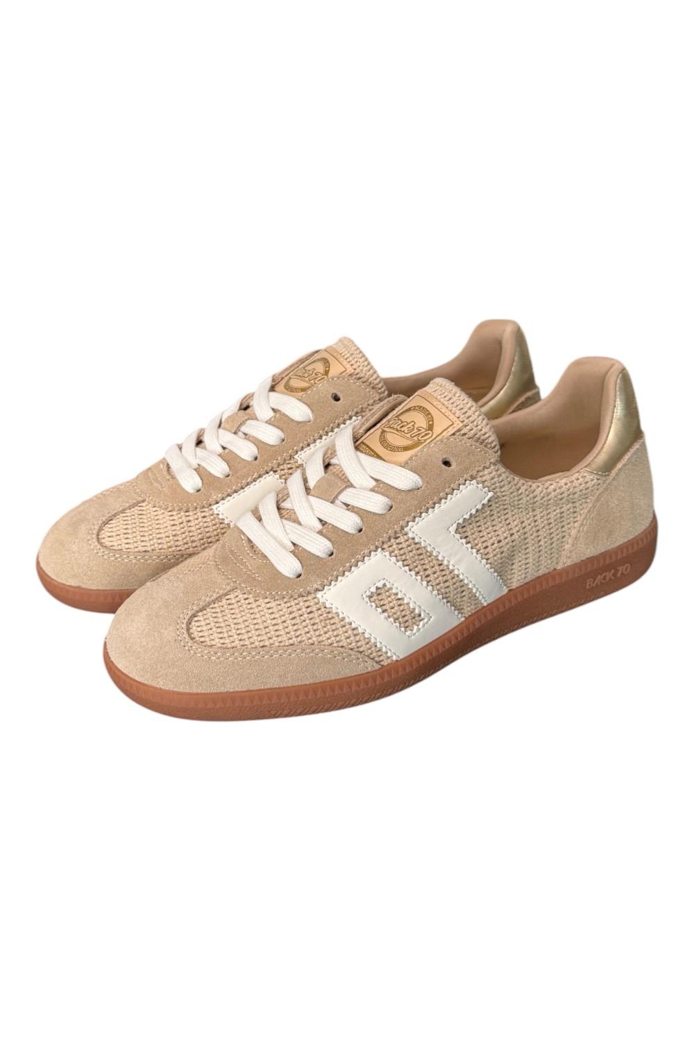 Sneaker ghost suede beige Back70 iuta 