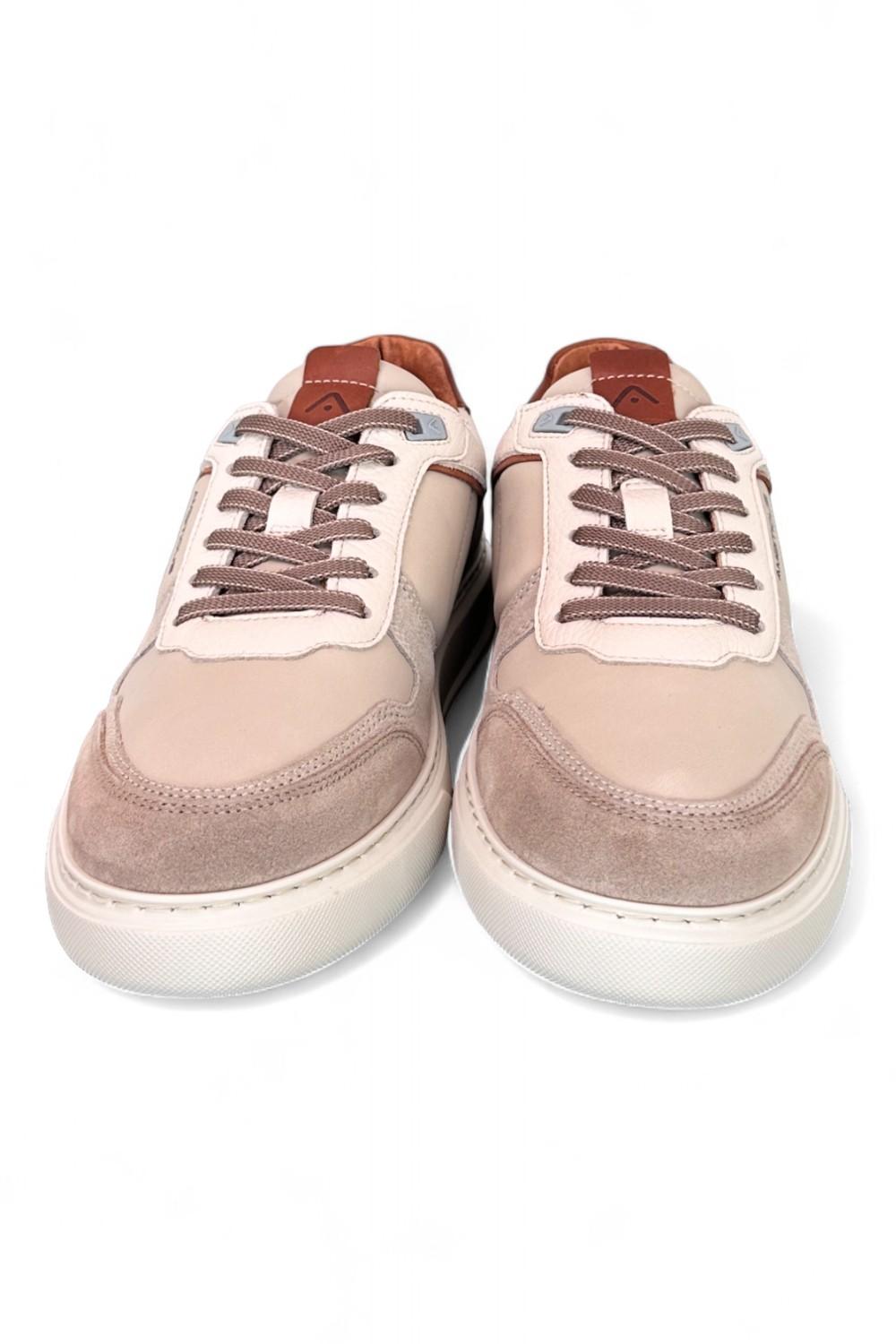 Sneaker uomo basket latte Ambitious 