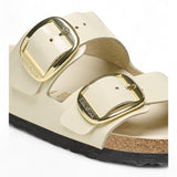 Ciabatta Arizona Big Buckle Shine Ecru  Birkenstock 1021476 