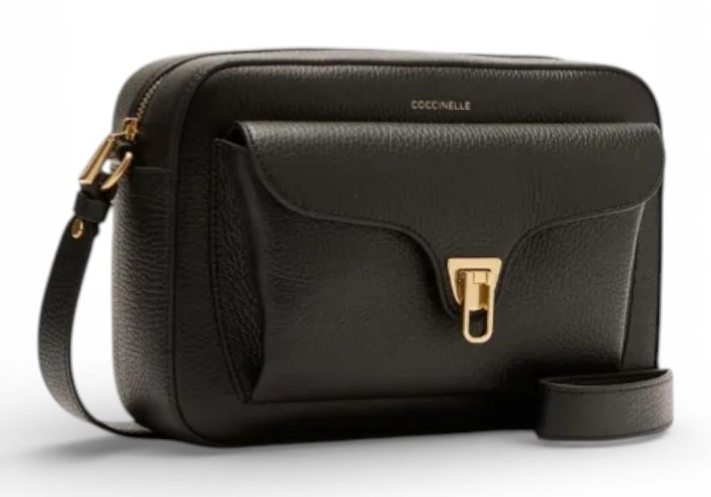 Borsa Beat Soft Coccinelle camera case grande nera<BR/> 